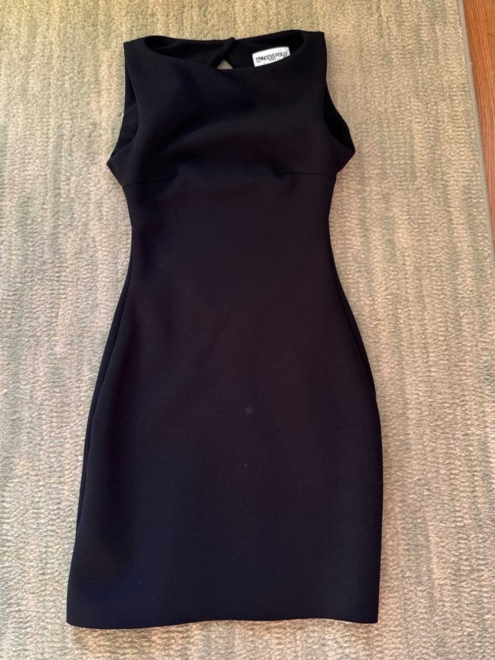Princess Polly black mini dress
